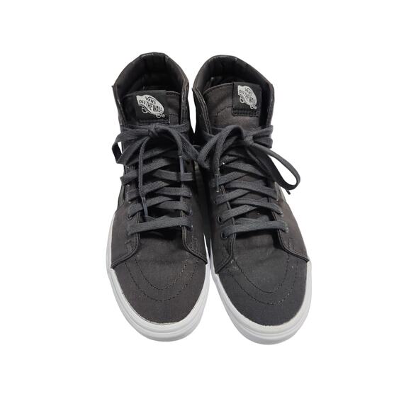 Vans Hi top Skate Shoe Mens 8.5 Womens 10 Charcoal Gray - Picture 5 of 7